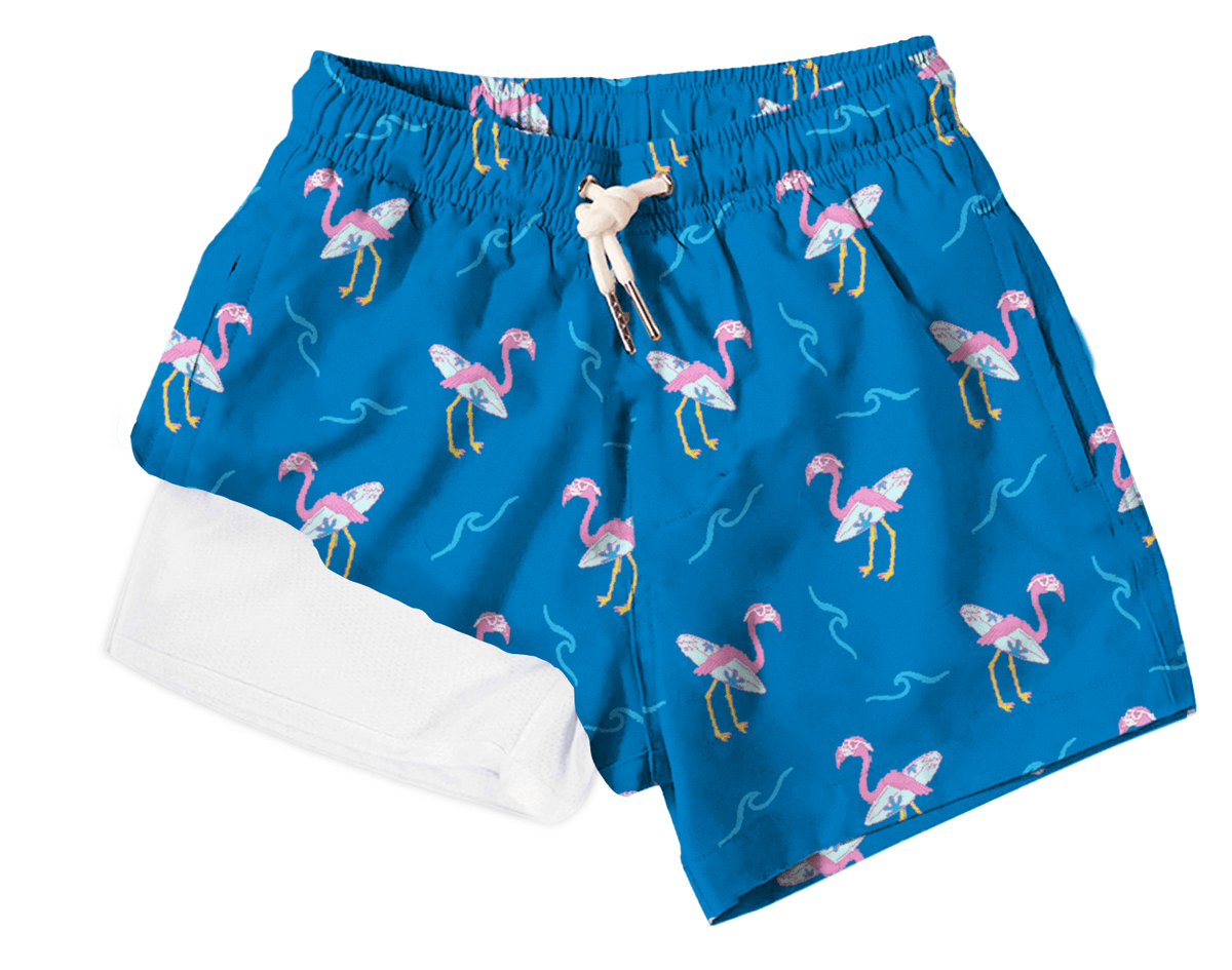 Boy's Swim Trunks Miami Beach - Born Childrens Boutique