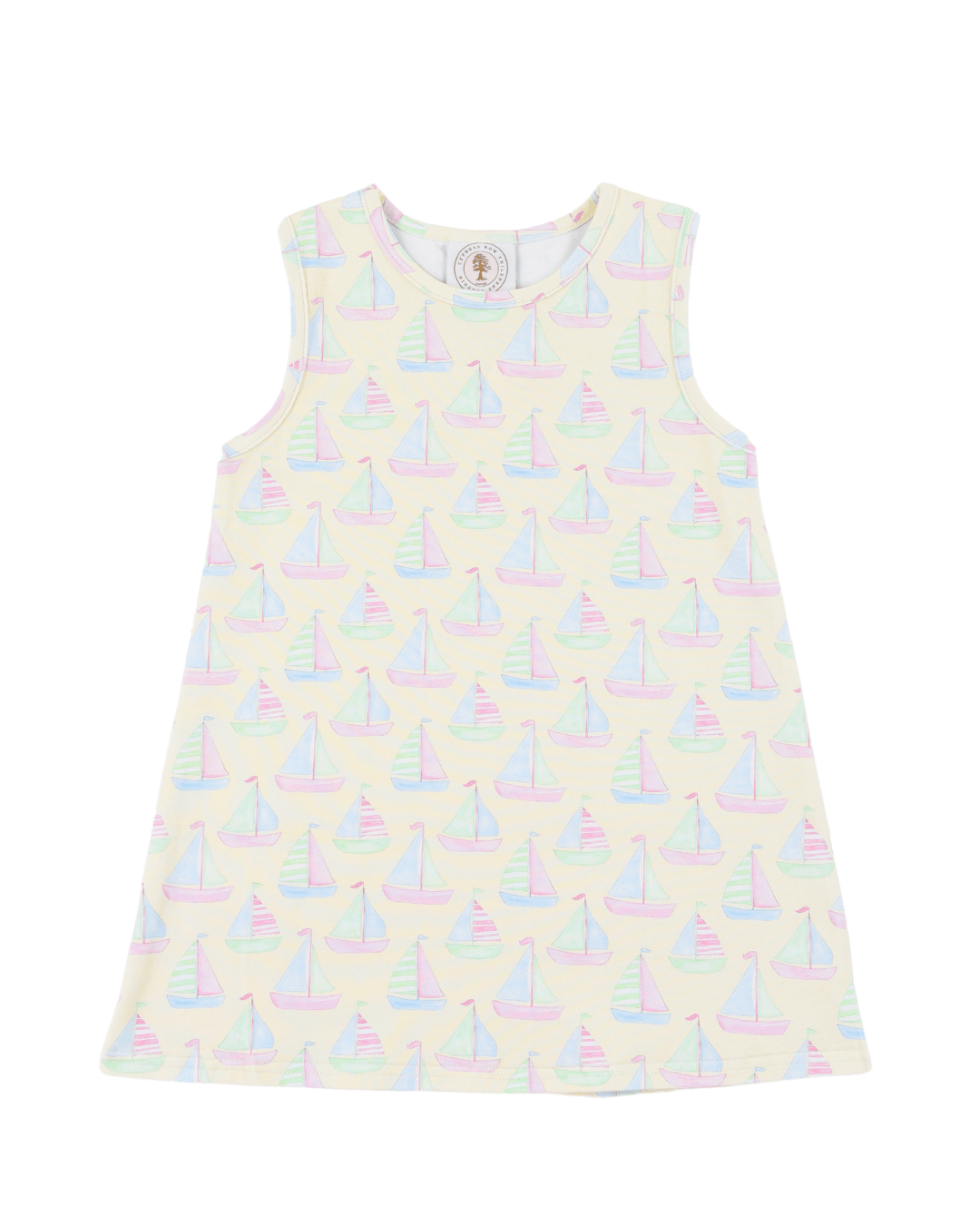 Seas the Day Sleeveless Susie Swing Dress - Born Childrens Boutique