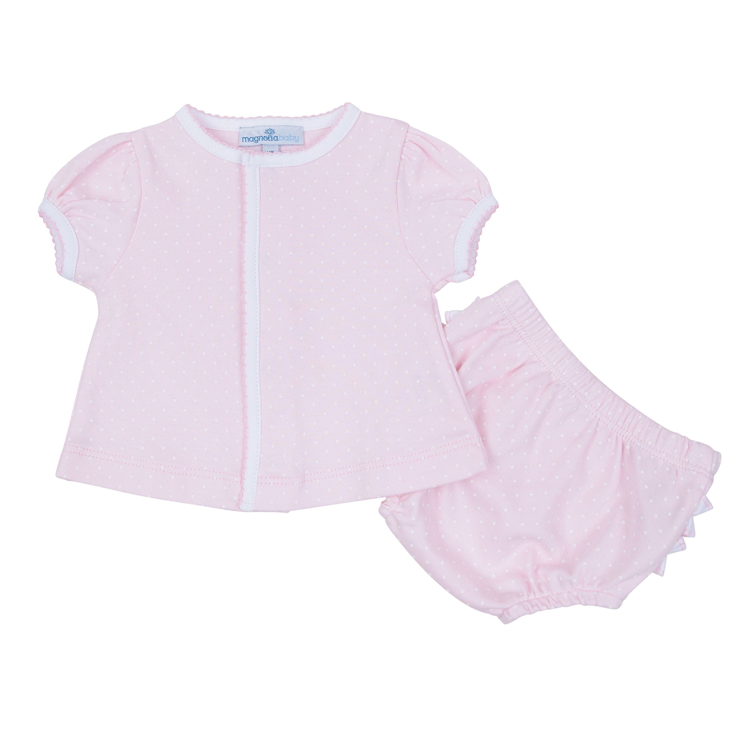 Simply Sweet Diaper Cover Set - PInk - Born Childrens Boutique