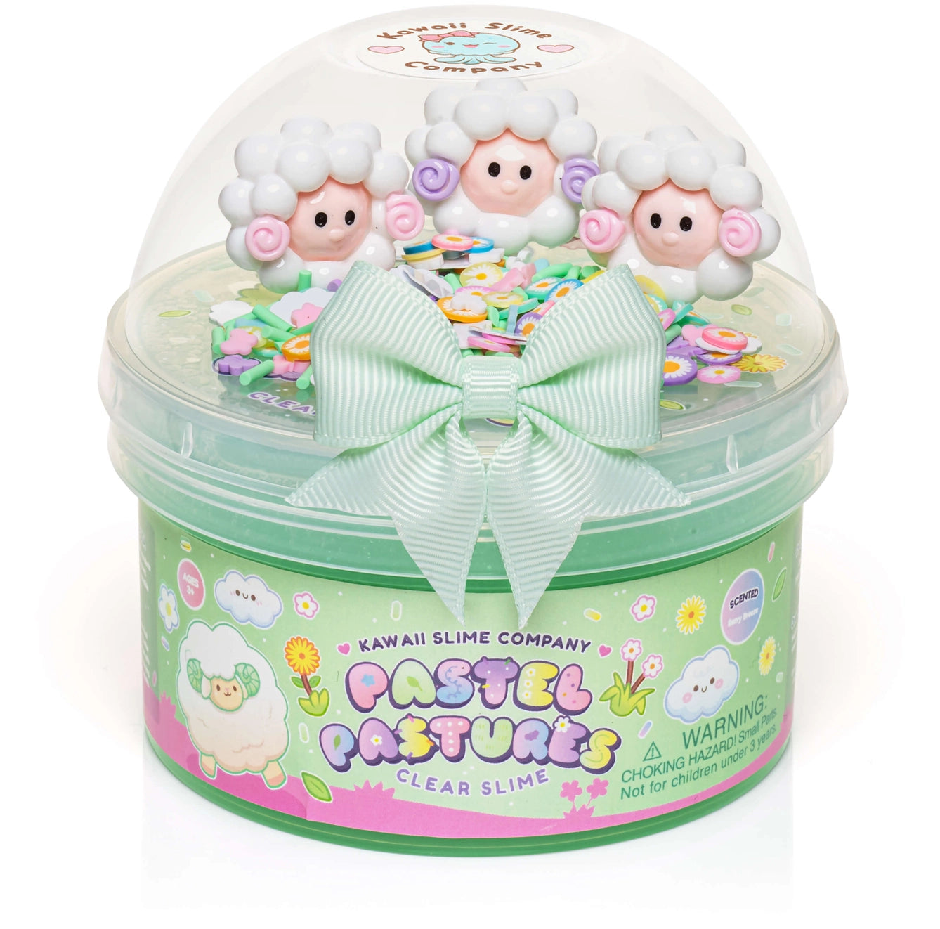 Pastel Pastures Clear Slime - Born Childrens Boutique
