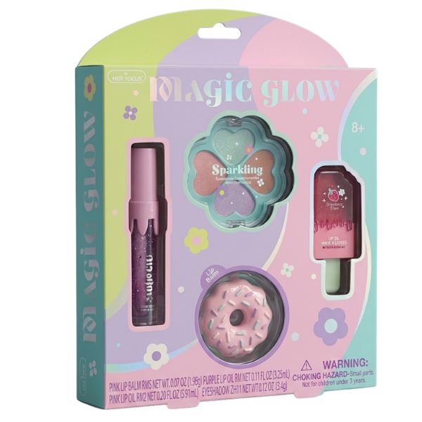 Hot Focus Magic Glow Glow Mood eyeshadow and lip beauty set
