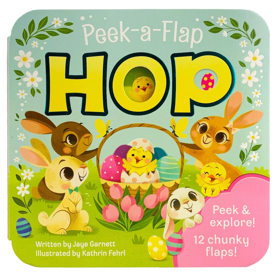Hop Easter Lift A Flap Board Book - Born Childrens Boutique