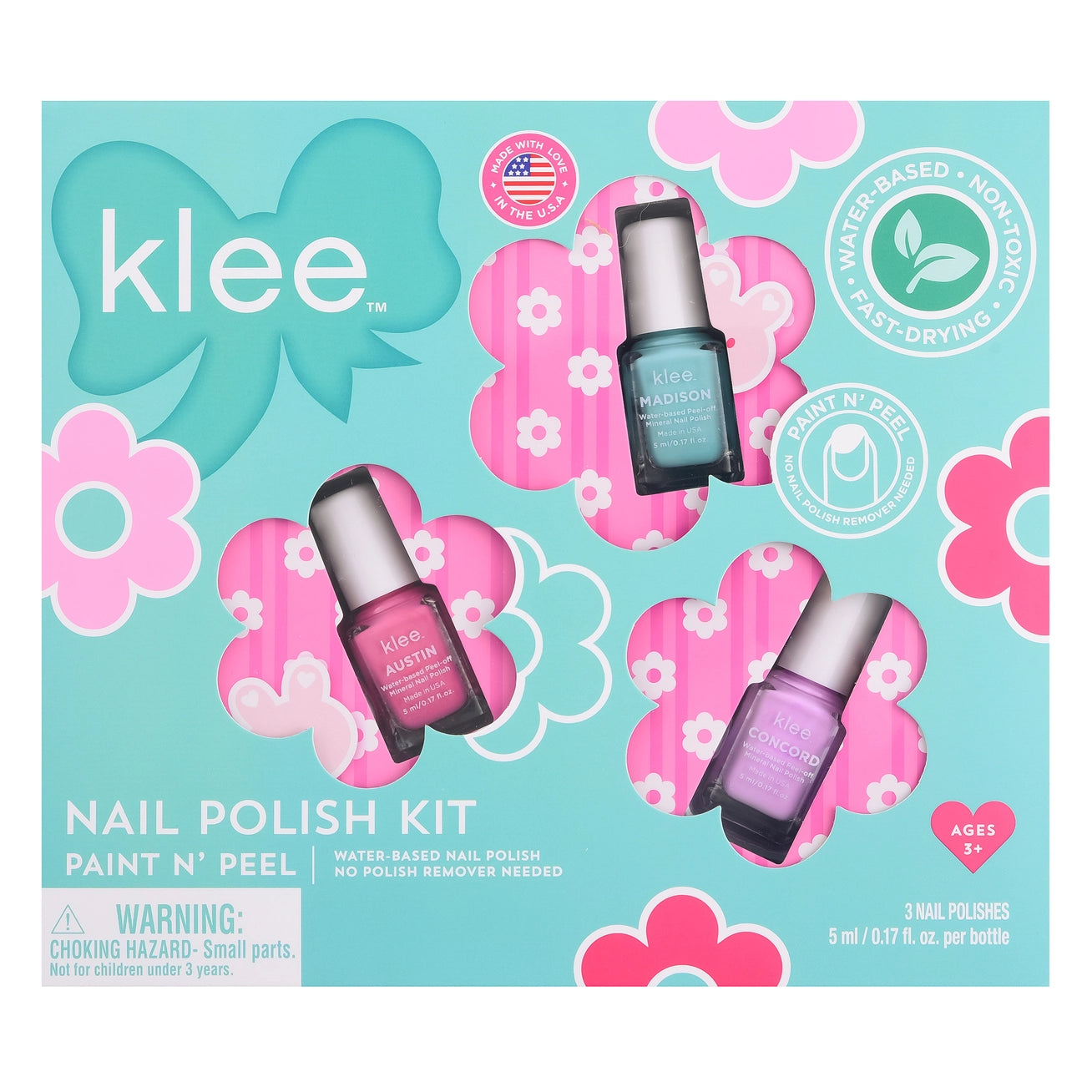 Fairy Showers - Water Based Nail Polish Set - Born Childrens Boutique