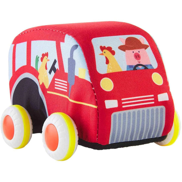 Tractor Plush Pull Back Car - Born Childrens Boutique