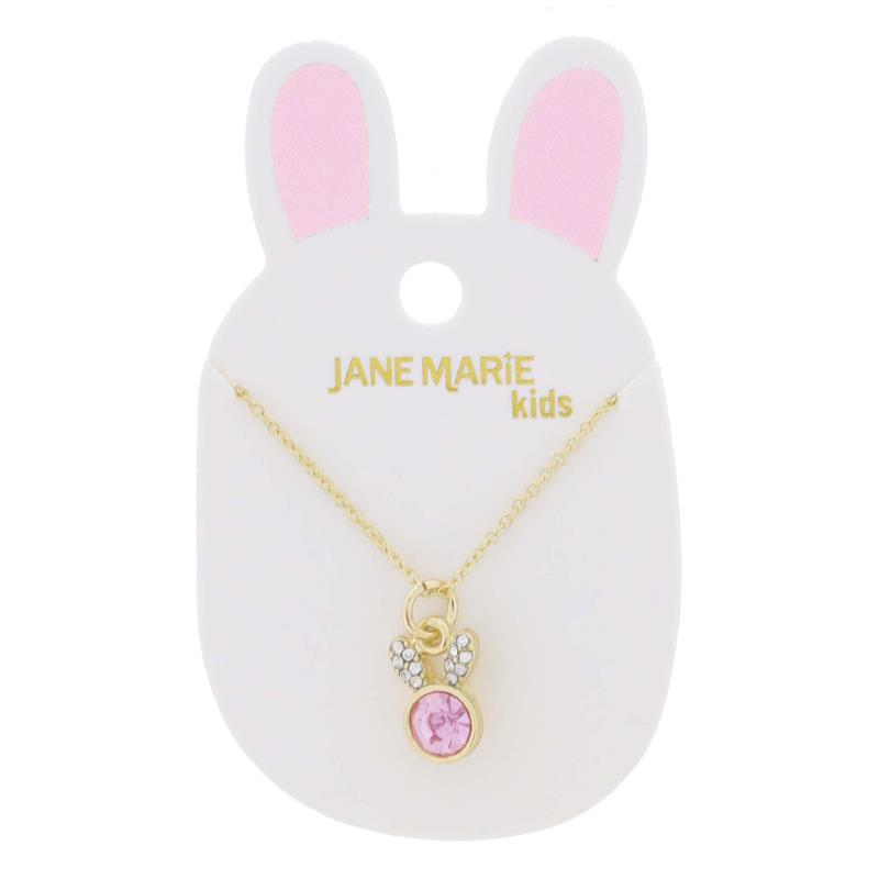 Mini Clear Crystal Pave Ears & LP Crystal Bunny Head - Born Childrens Boutique