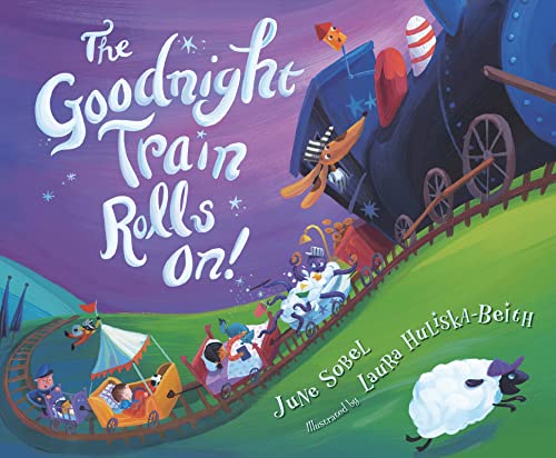 The Goodnight Train Rolls On Board Book - Born Childrens Boutique