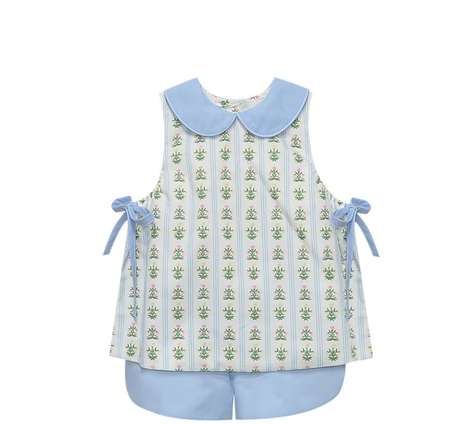 Ingram Short Set - Wildflower Whispers - Born Childrens Boutique