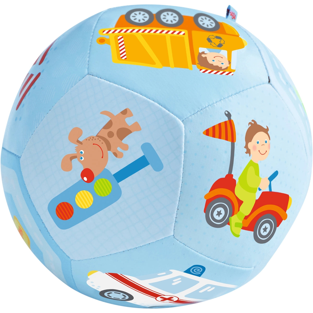 World of Vehicles 5.5" Soft Baby Ball - Born Childrens Boutique