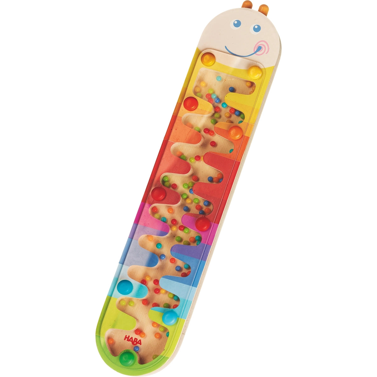 Rainmaker Wormy Musical Shaker - Wooden Sensory - Born Childrens Boutique