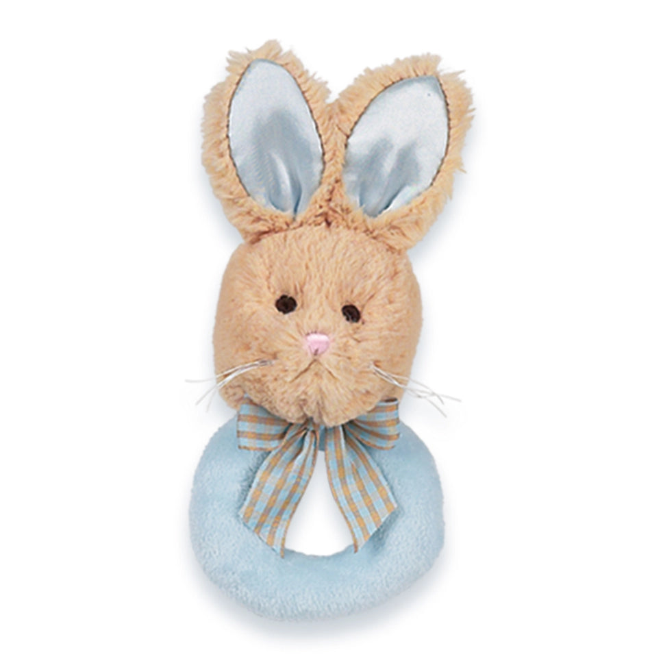Lil' Bunny Tail Ring Rattle - Born Childrens Boutique