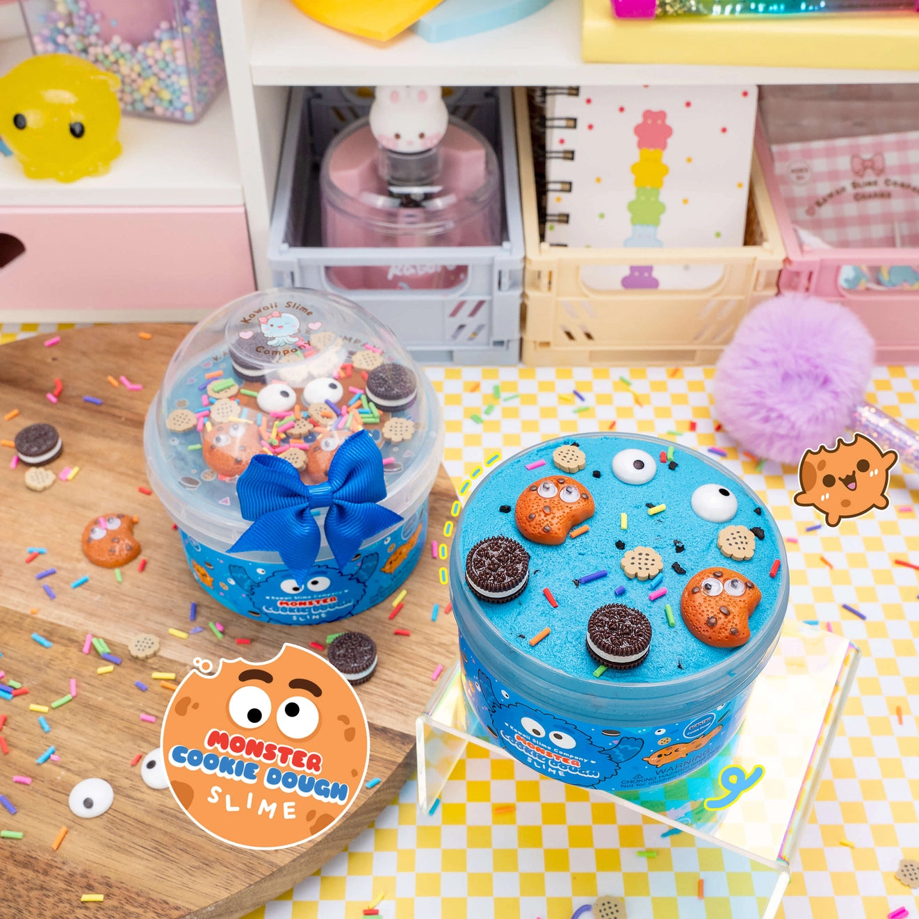 Monster Cookie Dough Slime - Born Childrens Boutique