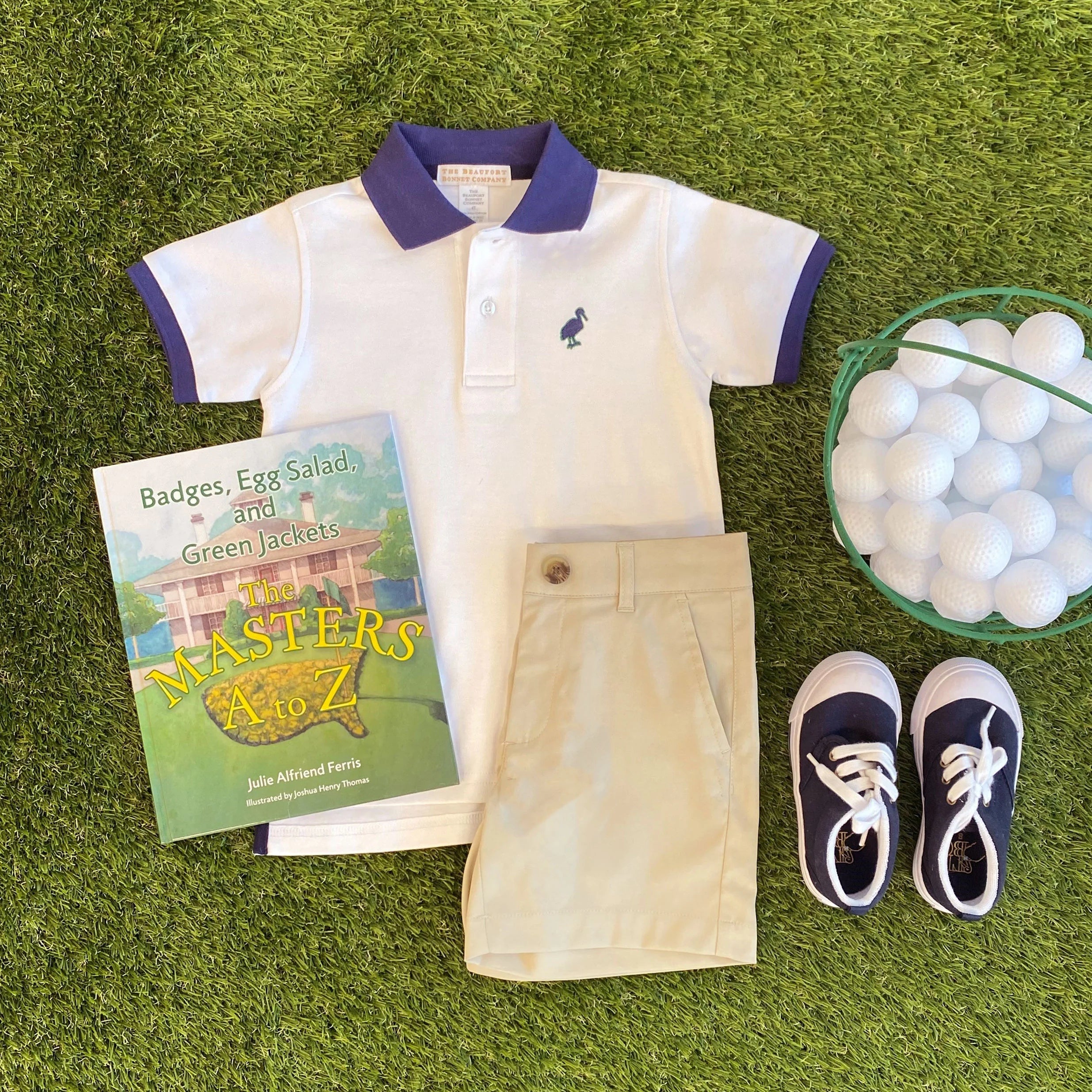 Prepletic Charlie Chinos - Keeneland Khaki - Born Childrens Boutique