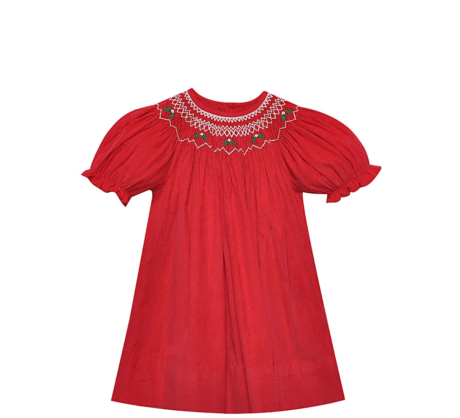 Savannah Bishop Dress - Hollies - Born Children's Boutique