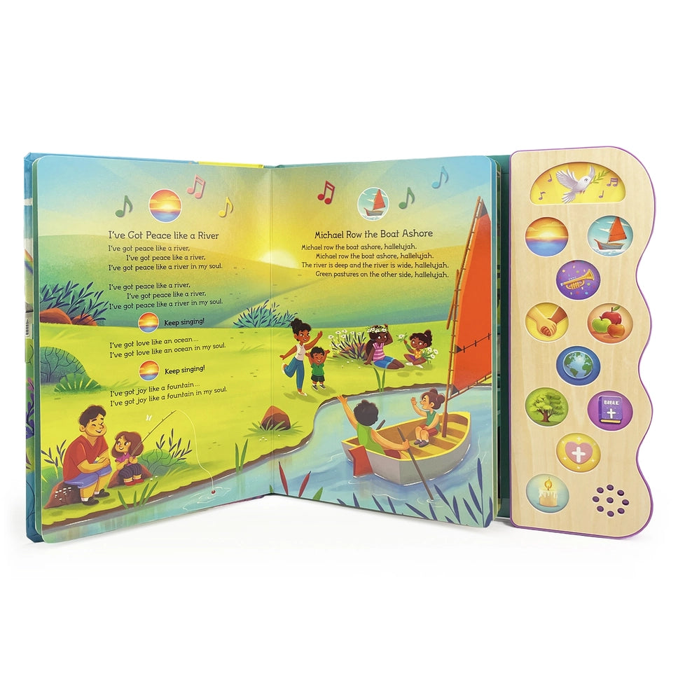 Best Loved Bible Songs Interactive Sound Book - Born Childrens Boutique