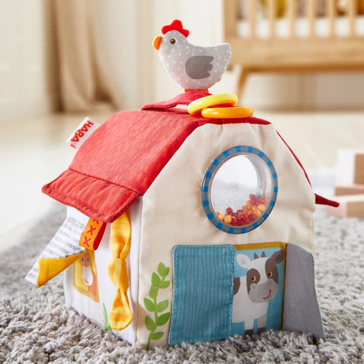 Farmyard Play Cube - Born Childrens Boutique