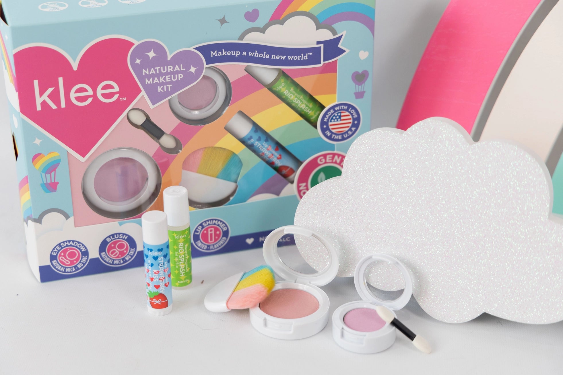 After the Rain - Rainbow Dream 4 PC Makeup Kit - Born Childrens Boutique