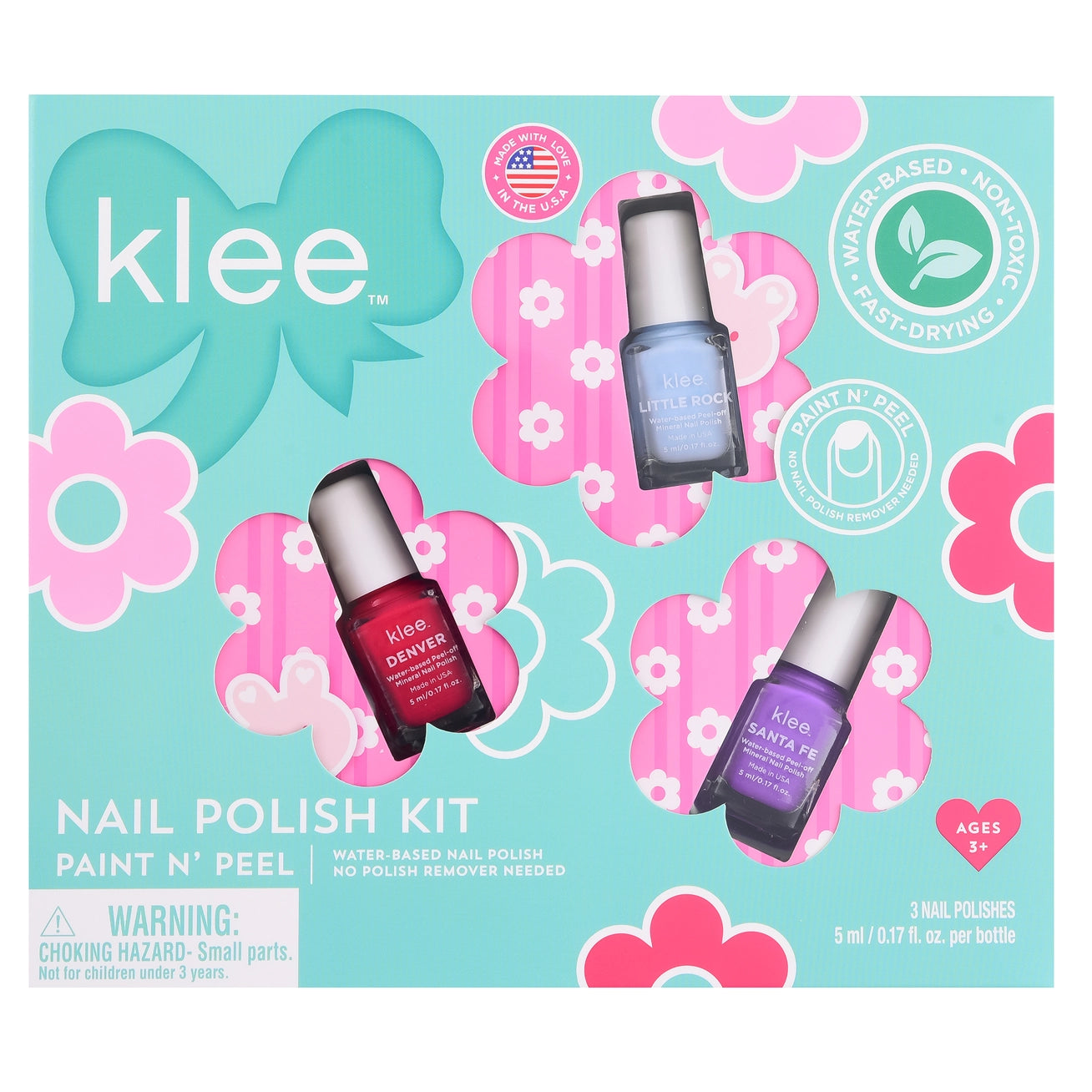 Fairy Showers - Water Based Nail Polish Set - Born Childrens Boutique