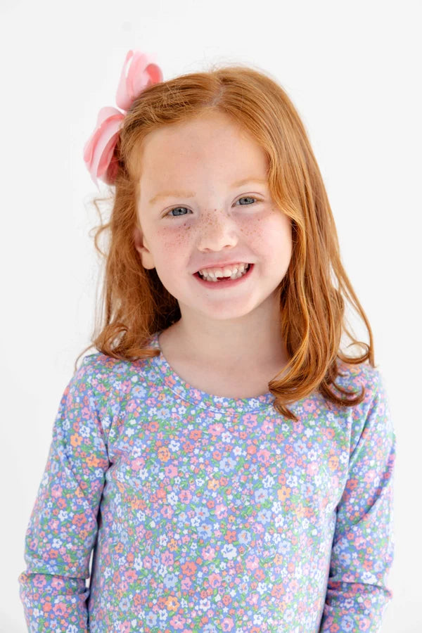 LS Polly Play Dress Mountain Brook Mini Floral - Born Childrens Boutique