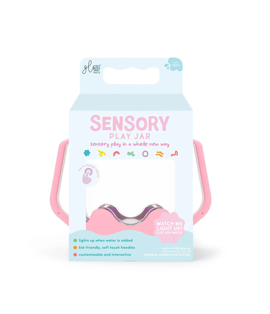 Bubblegum Pink Sensory Play Jar - Born Childrens Boutique
