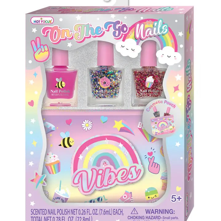 On the Go Nails, Rainbow - Born Childrens Boutique