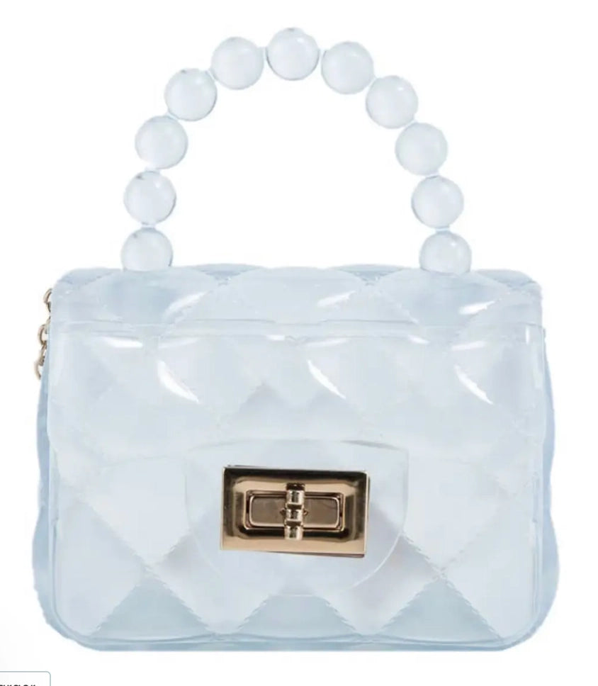 Mini Jelly Purse w/ Crossbody - Born Childrens Boutique
