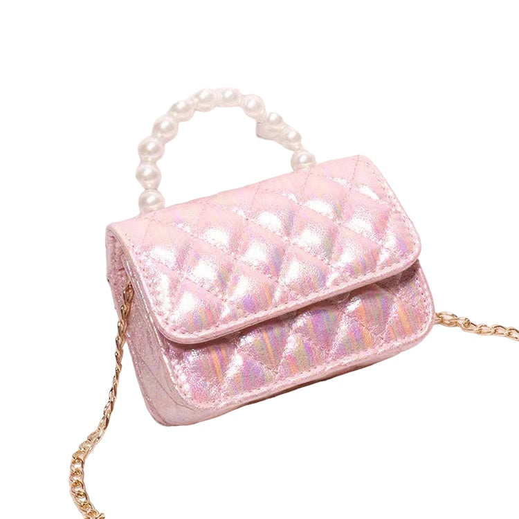 Mini Spring Pastel Clutch Purse w/ - Born Childrens Boutique