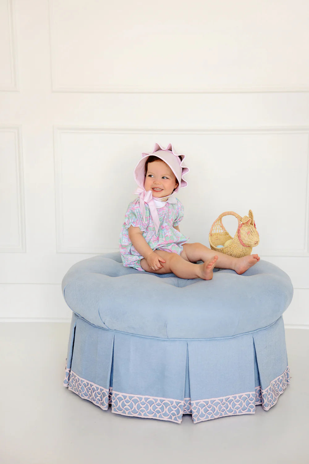 Beaufort Bonnet - Palm Beach Pink - Born Childrens Boutique