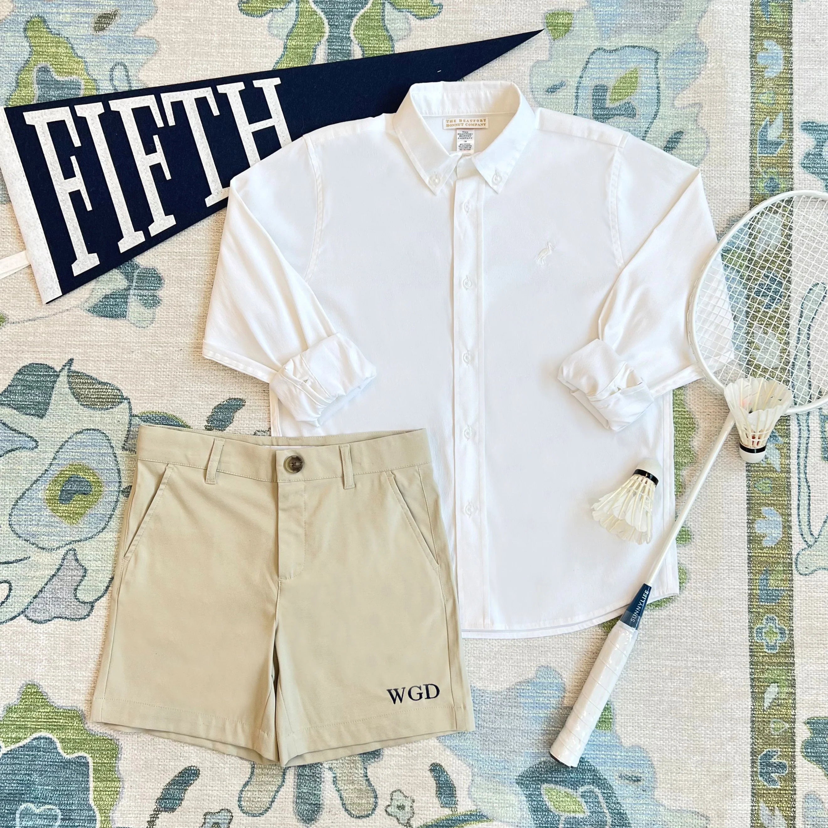 Prepletic Charlie Chinos - Keeneland Khaki - Born Childrens Boutique