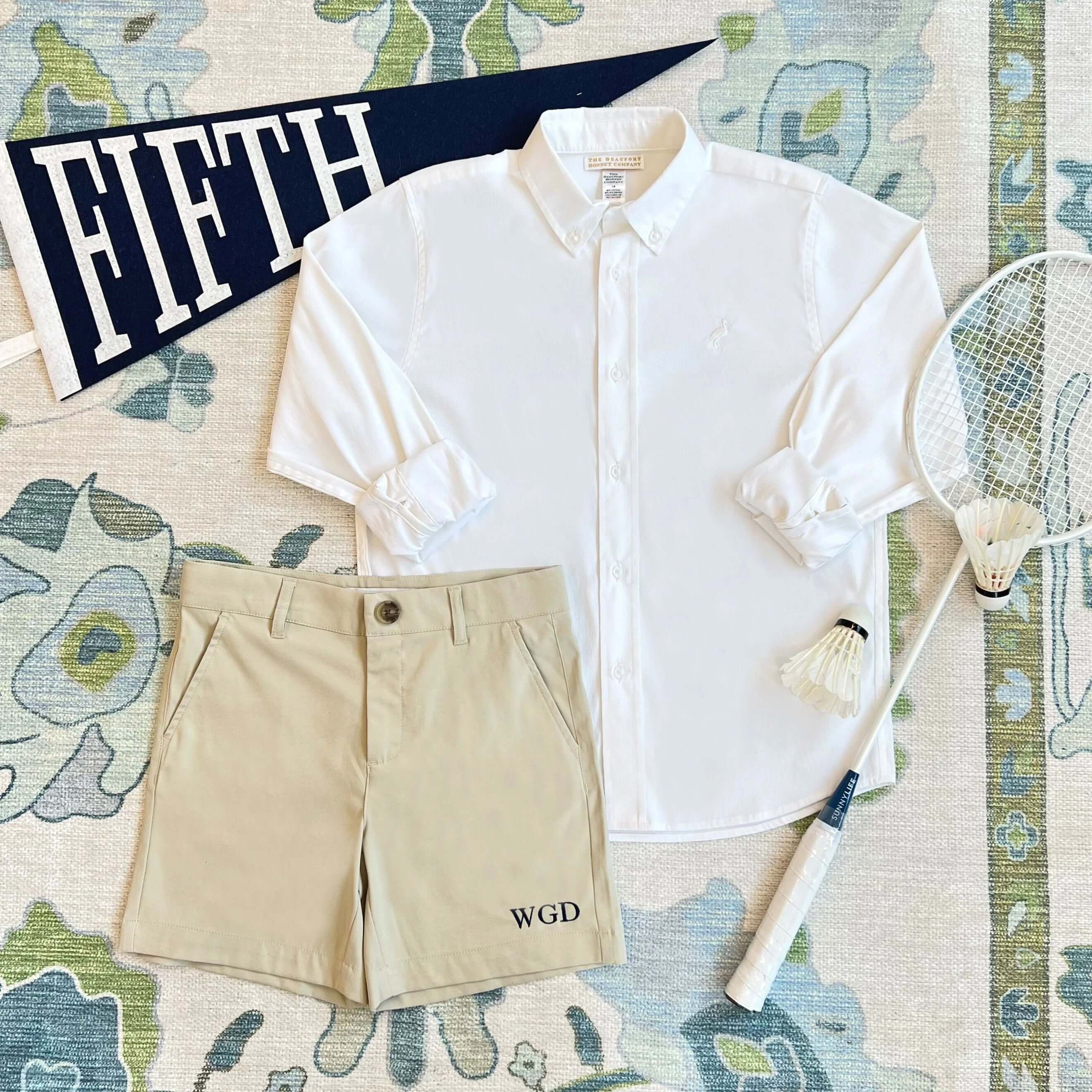 Prepletic Charlie Chinos - Keeneland Khaki - Born Childrens Boutique