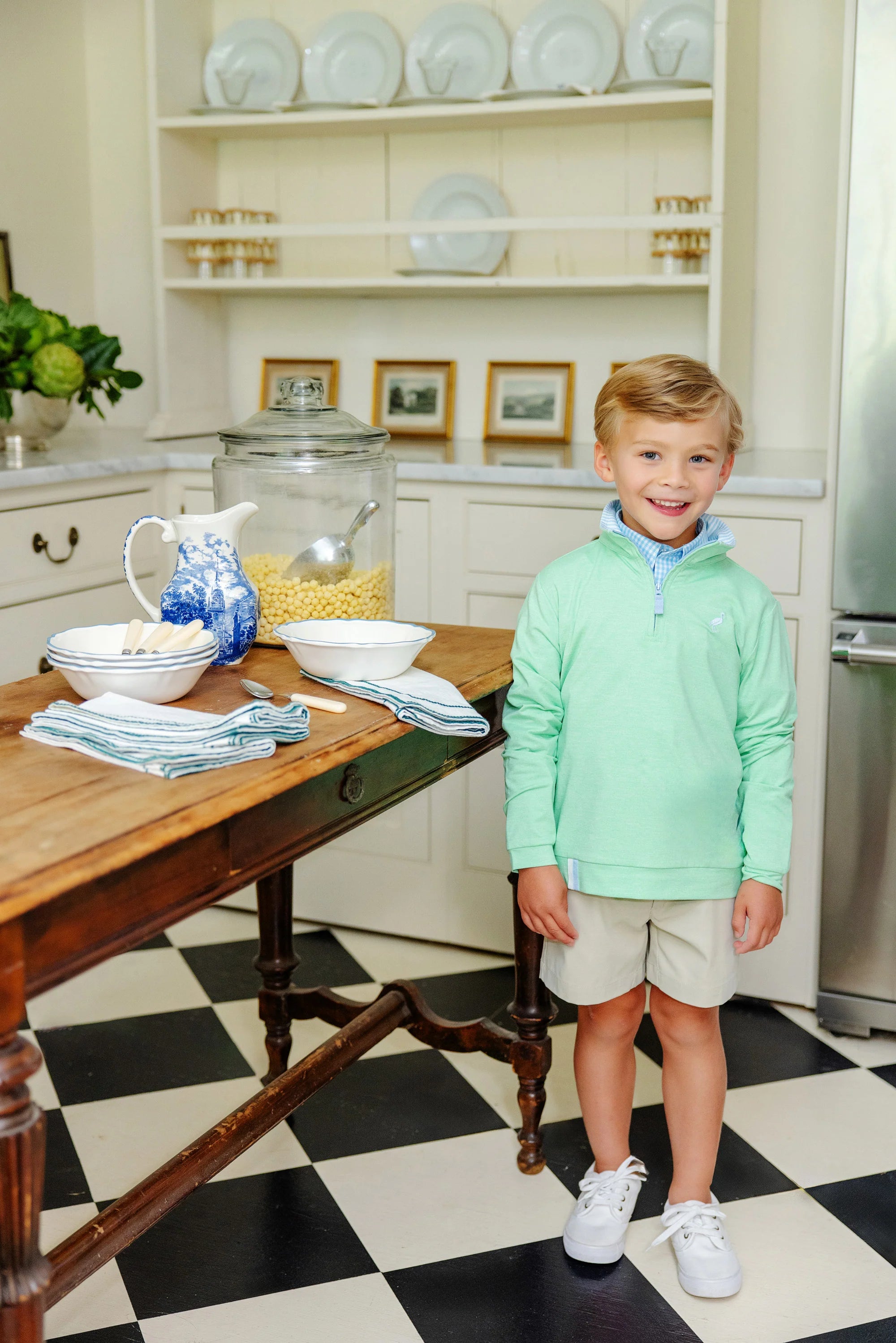 Prepletic Charlie Chinos - Keeneland Khaki - Born Childrens Boutique