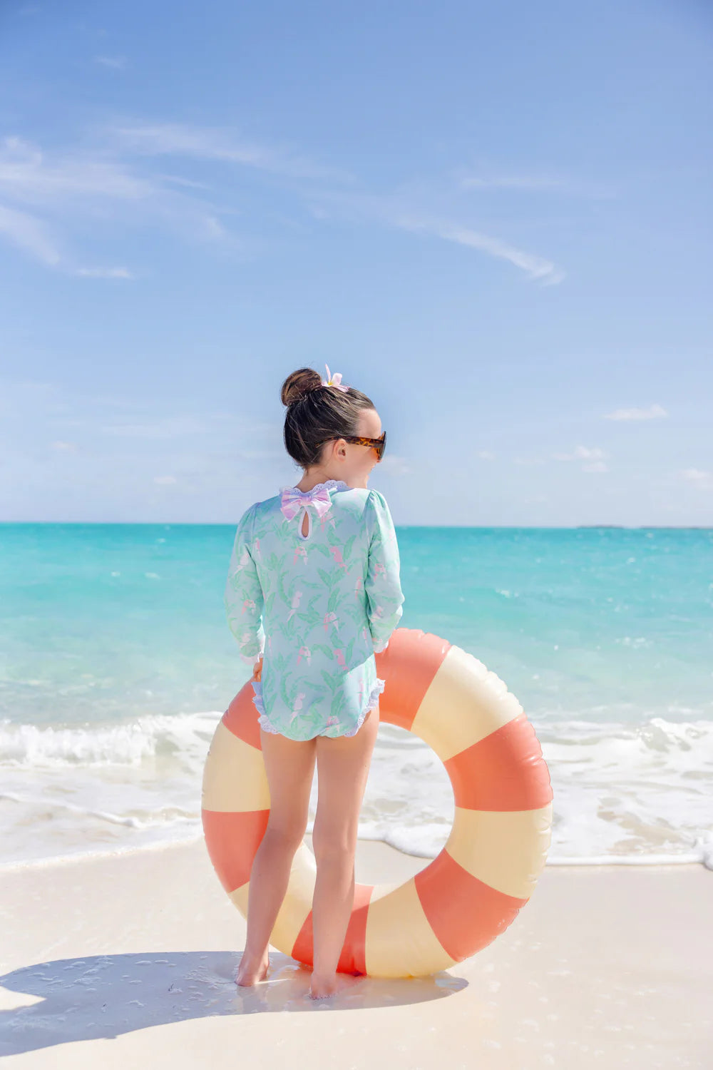 Sarasota Surf Suit Parrot Island Palms - Born Childrens Boutique