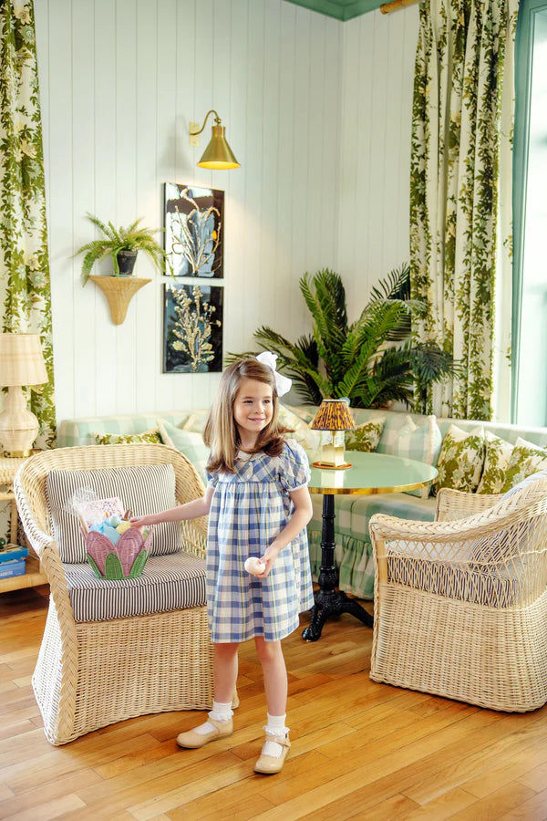 Mary Baker Day Dress - Pawleys Island Plaid - Born Childrens Boutique