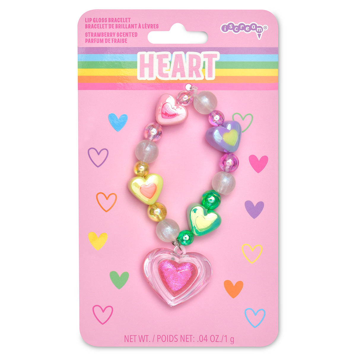 Heart Lip Gloss Bracelet - Born Childrens Boutique