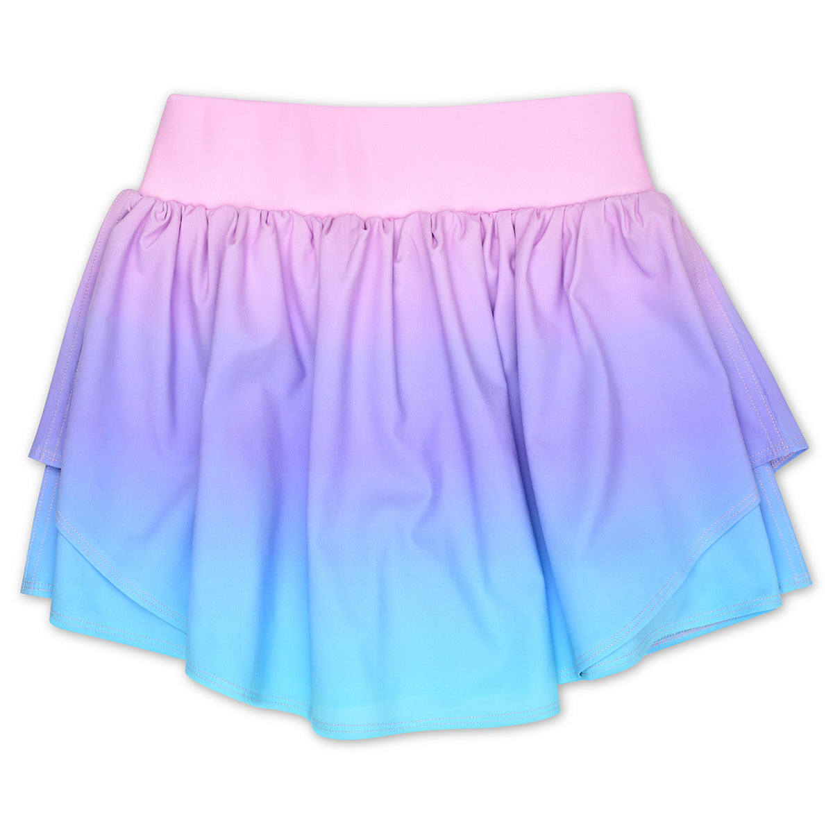 Purple Ombre Skort - Born Childrens Boutique