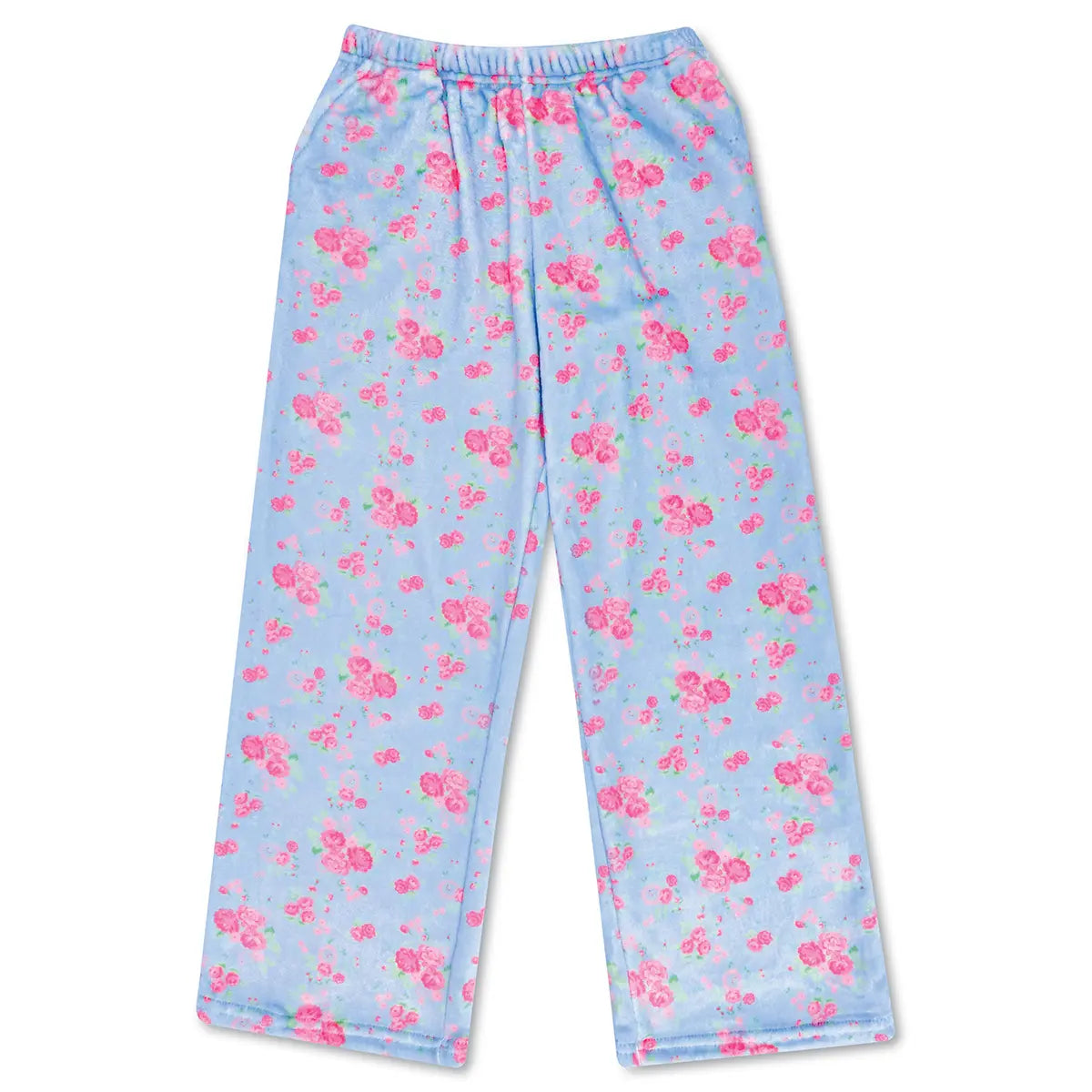 Ditsy Floral Plush Pants - Born Childrens Boutique