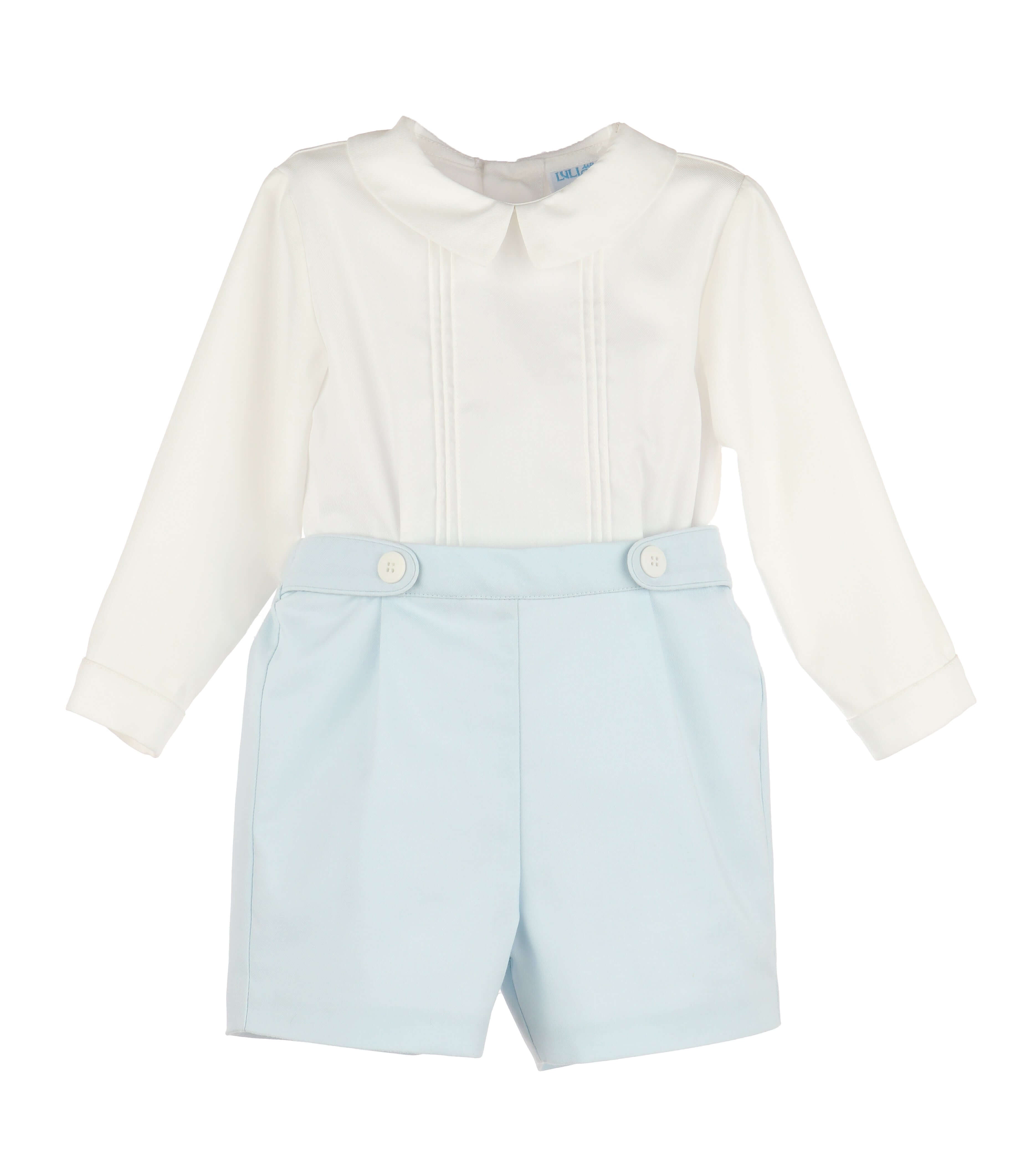 Classic Boy Set, Blue - Born Childrens Boutique