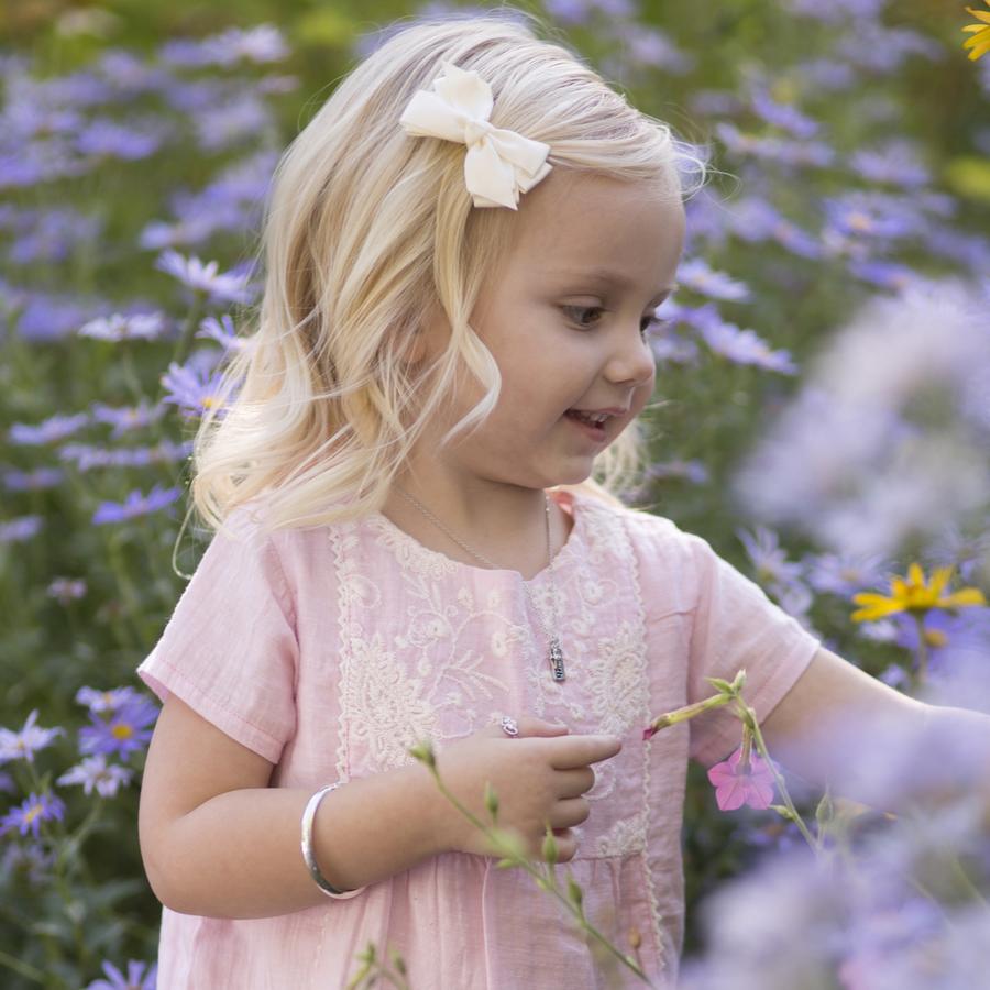 Classic Silver Bangle Bracelets - Born Childrens Boutique