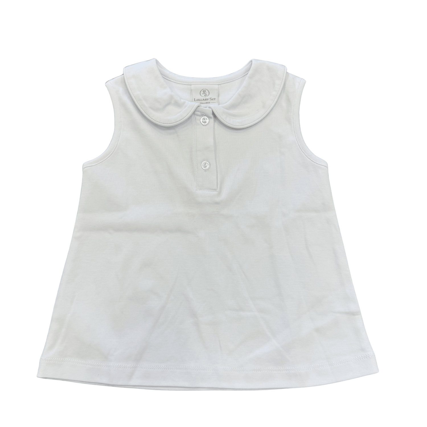 Morgan Blouse - Classic White Knit - Born Childrens Boutique