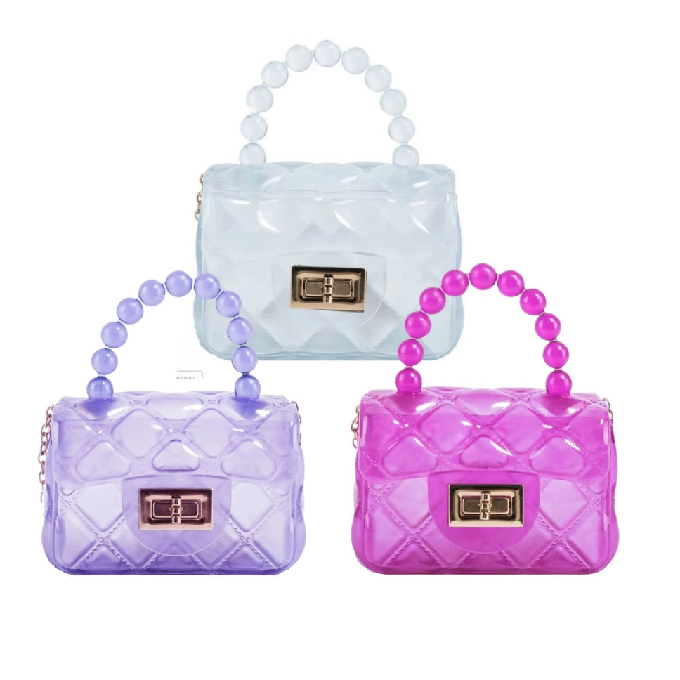 Mini Jelly Purse w/ Crossbody - Born Childrens Boutique