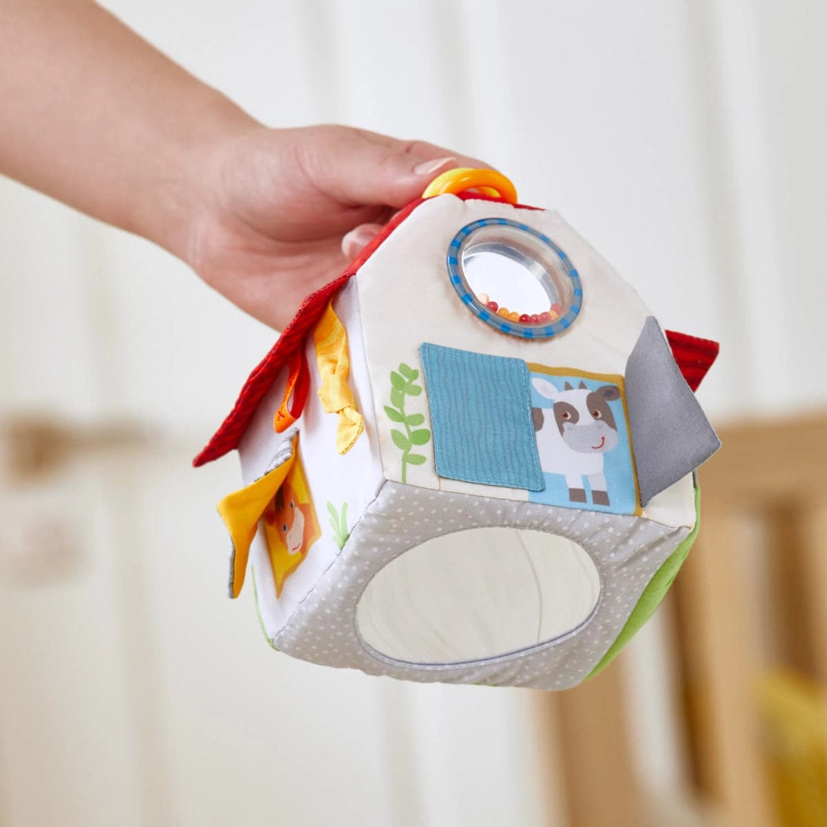 Farmyard Play Cube - Born Childrens Boutique