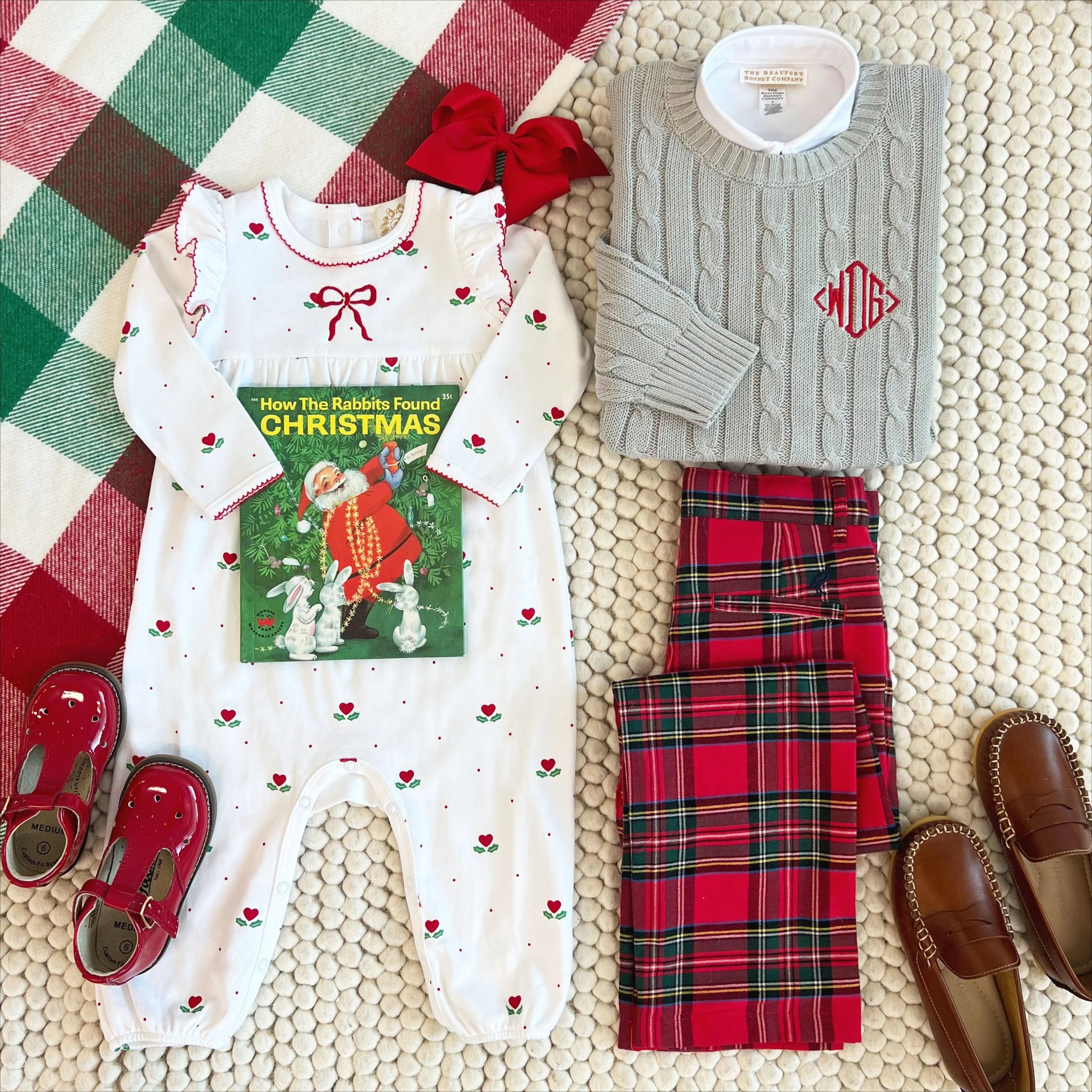 Prep School Pants Society Prep Plaid With Nantucket Navy Stork - Born Childrens Boutique