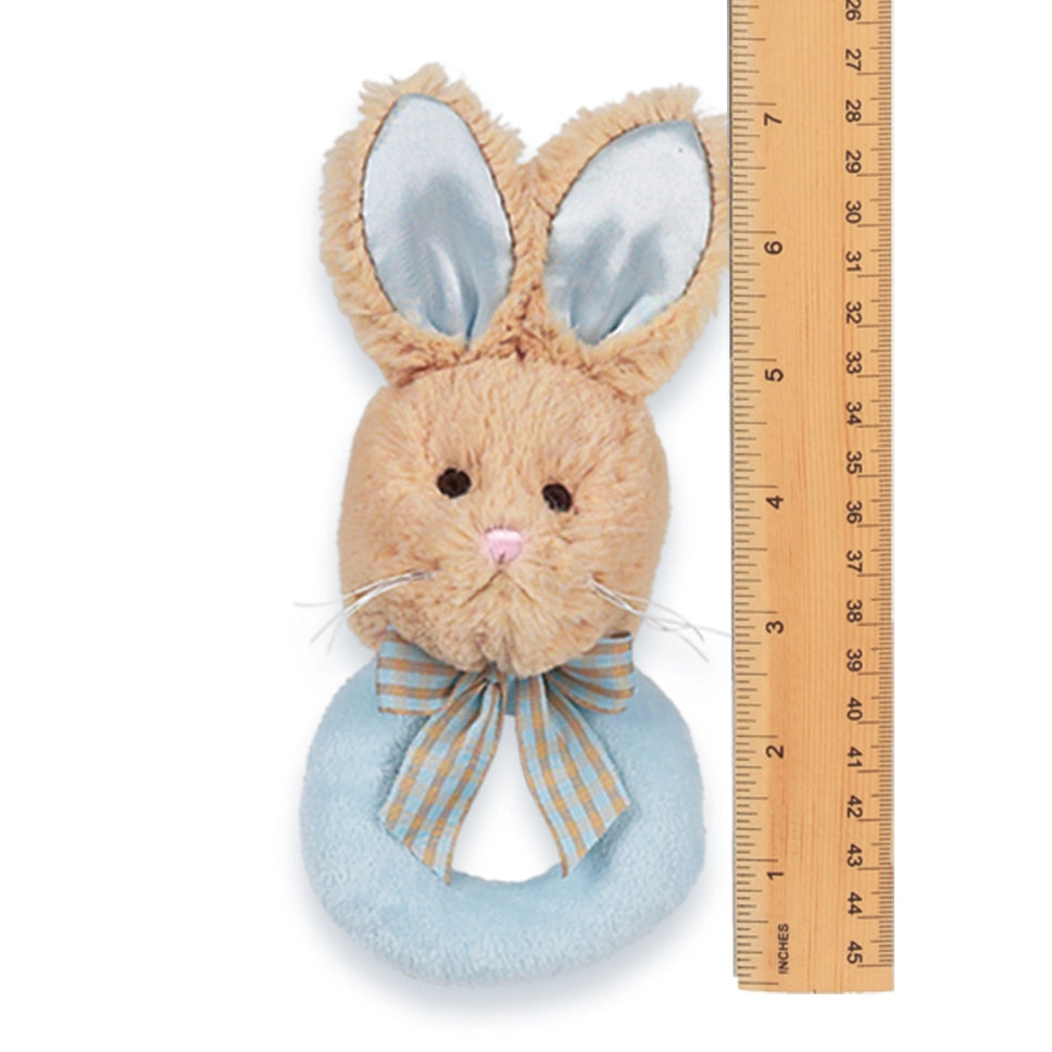 Lil' Bunny Tail Ring Rattle - Born Childrens Boutique
