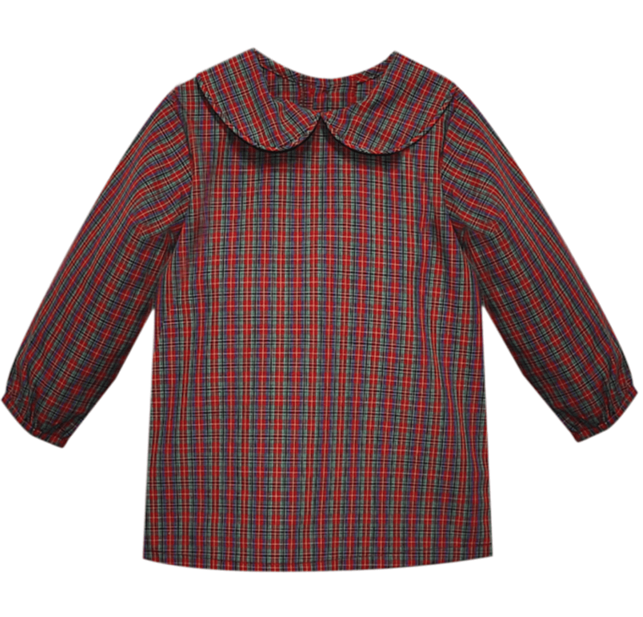 Teagan Shirt - Red Plaid - Born Childrens Boutique
