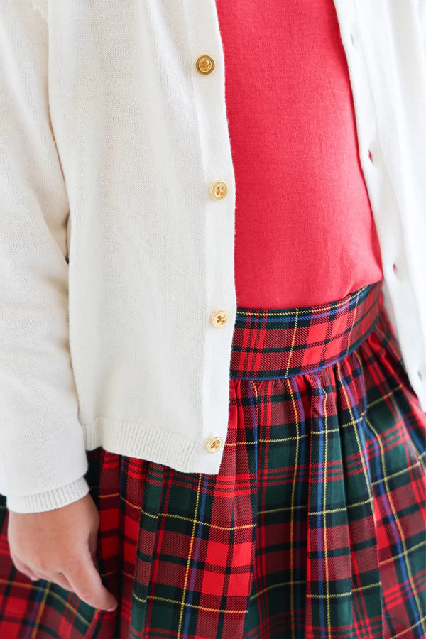 McPrimm Party Skirt - Paces Mill Plaid - Born Childrens Boutique
