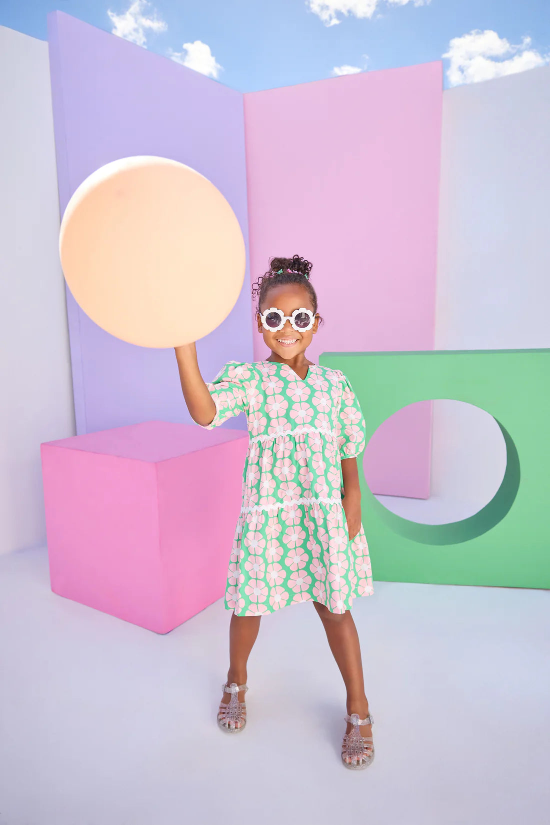 Madaket Dress - Pimlico Punch - Born Childrens Boutique