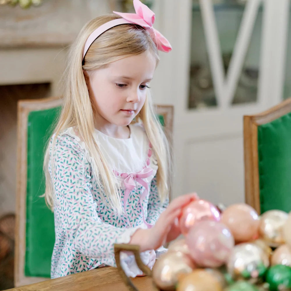 Emersyn Lounge Dress - Holly Holiday - Born Childrens Boutique