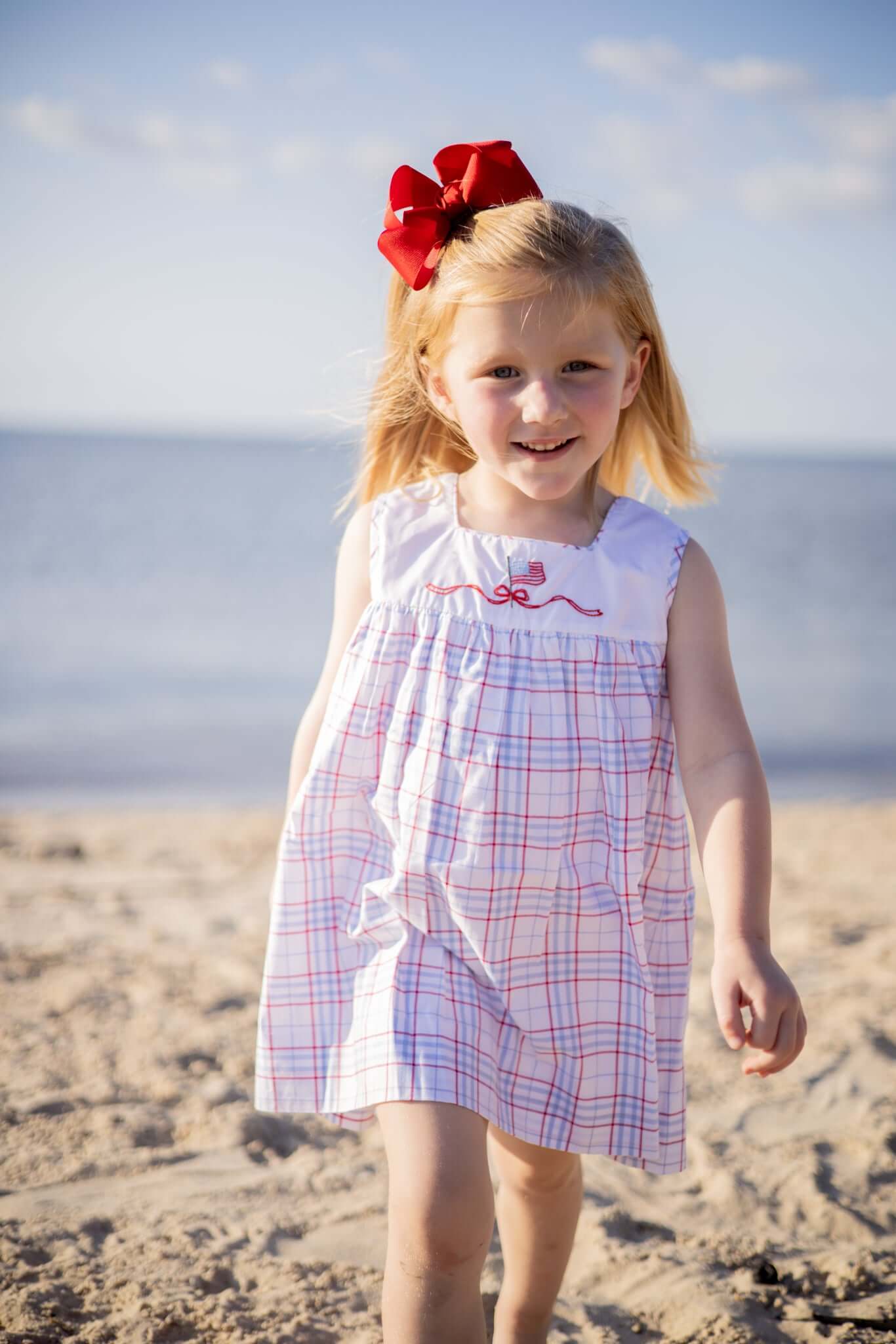 Americana Dress - Born Childrens Boutique