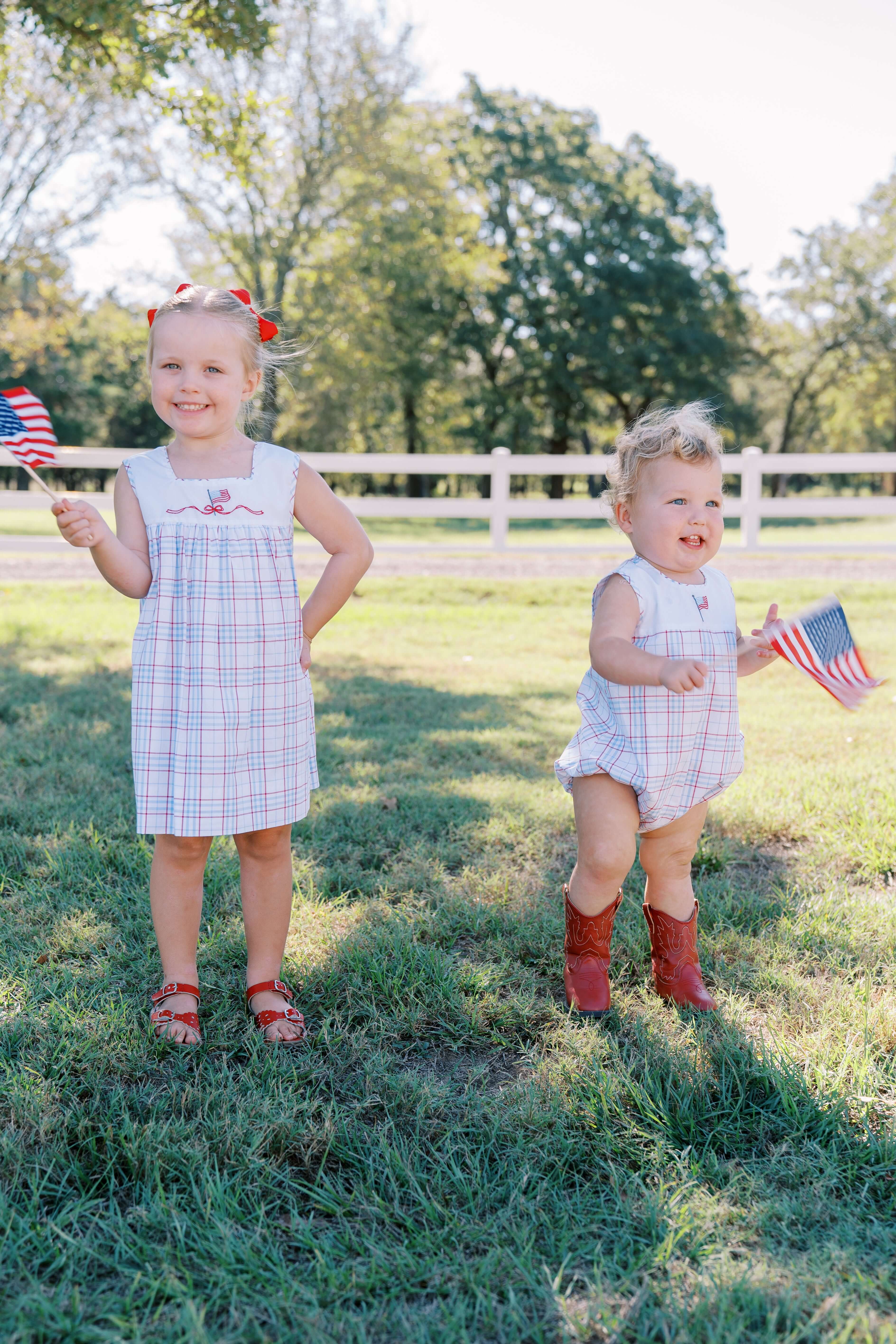 Americana Dress - Born Childrens Boutique