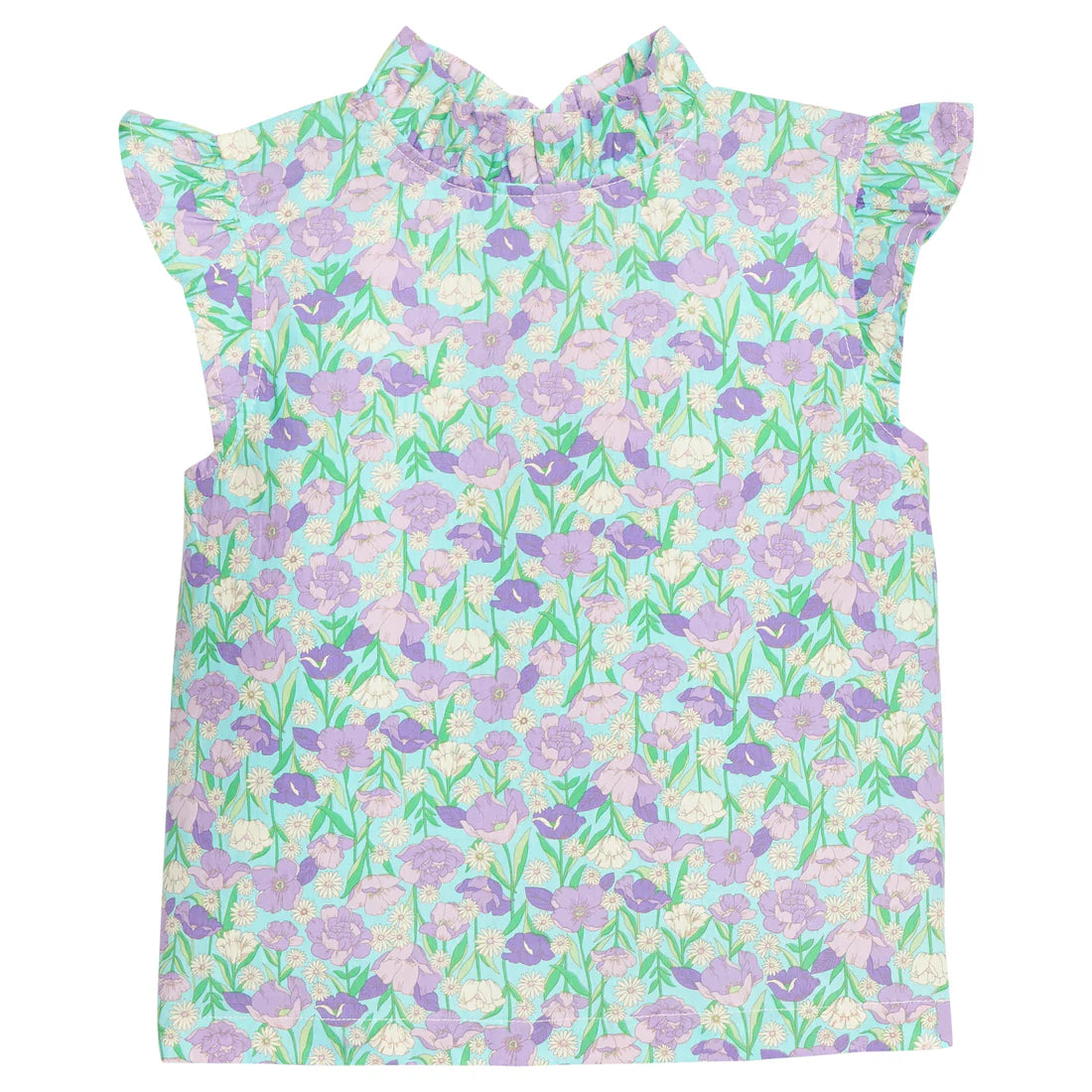 Angel Sleeve Tinsley Top - Tillies Tulips - Born Childrens Boutique