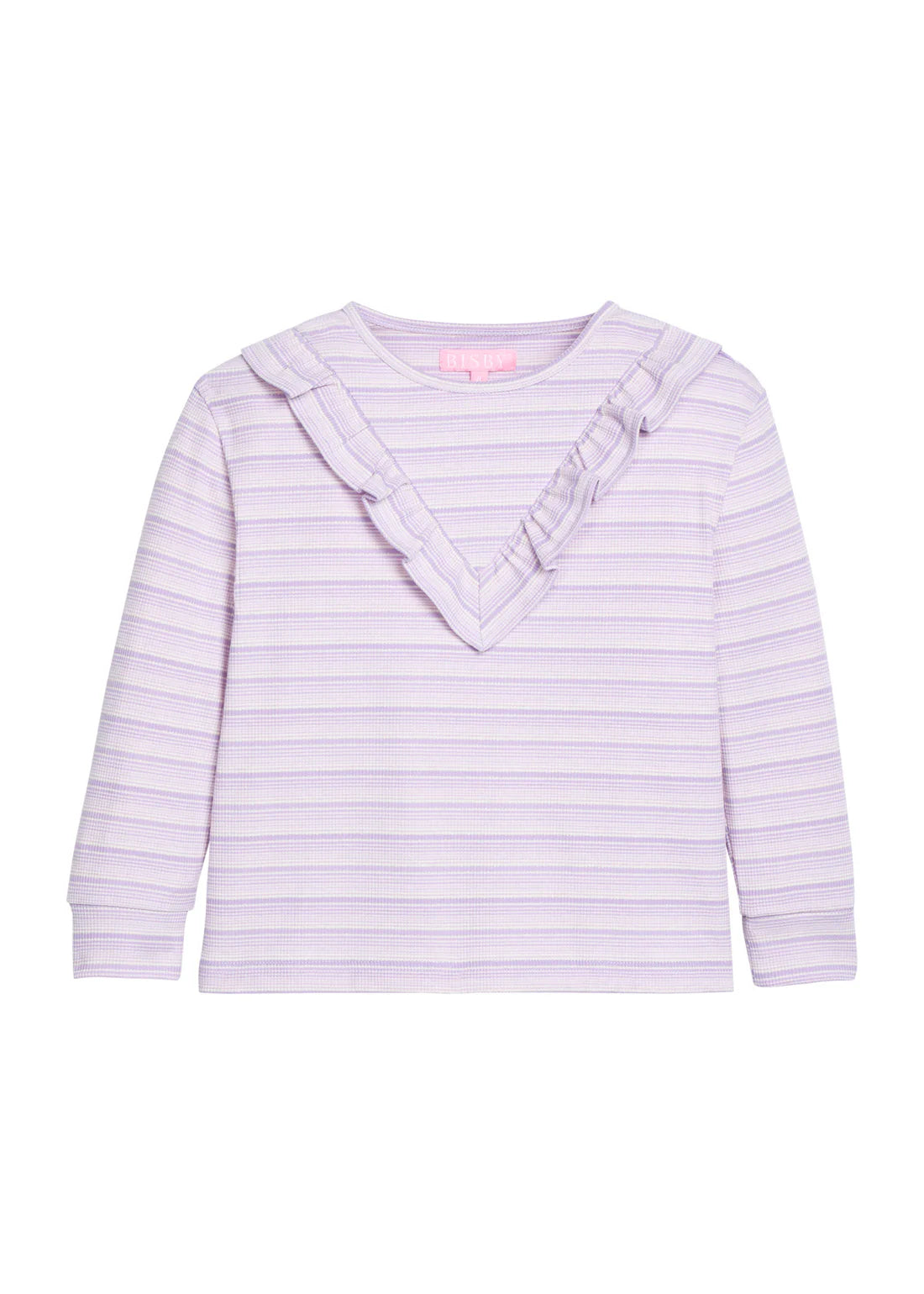 Pre-Order Aspen Tee - Lavender Sparkle Stripe